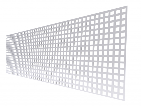 Groja Steckzaun Designeinsatz Grid Alu breit