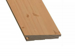 Fassadenprofil Konus 26-16x146mm - aus  kanad. Lrche glatt gehobelt (Ausstellungsstück)