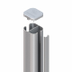 System Pfosten silber ca. 150cm - zum Erdverbau 2362