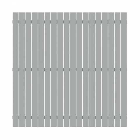 Squadra Sichtschutz 180x180cm lichtgrau