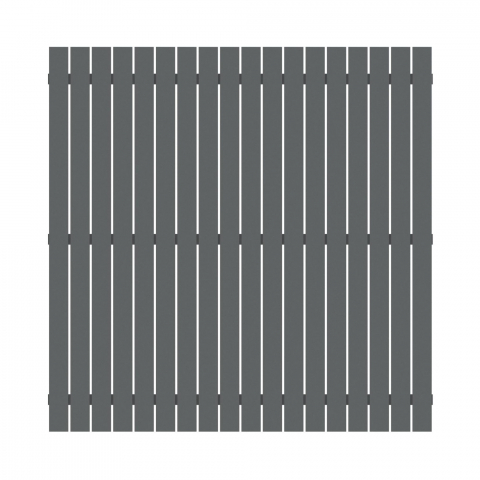 Squadra Sichtschutz 180x180cm anthrazit