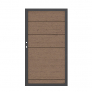 System WPC Tor mandel 2572, DIN links <br>98x180cm