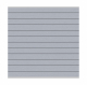 System WPC Zaunfeld-Set grau, Silberleiste 2577 - 178x184cm