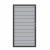 System WPC Tor grau 2581, DIN rechts - 98x180cm