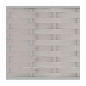GrojaSolid BPC Flechtzaun 90x180cm Bi-Color Sand