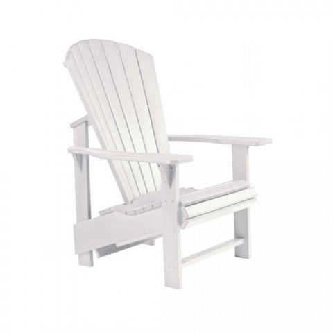 Muskoka Generation Line Adirondack Upright Chair C03 White