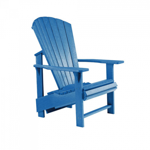 Muskoka Generation Line Adirondack Upright Chair C03 Blue