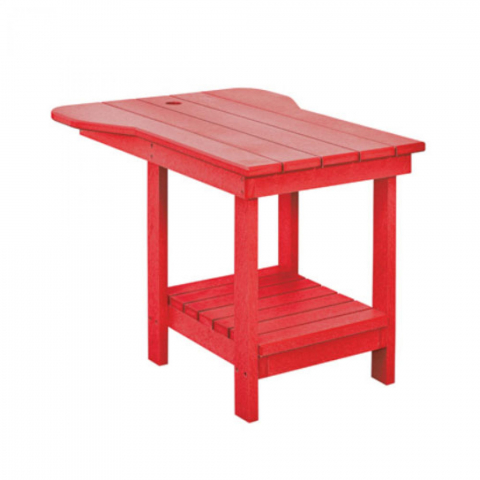 Muskoka Generation Line Tisch mit Schirmloch A12 Red, fr C01