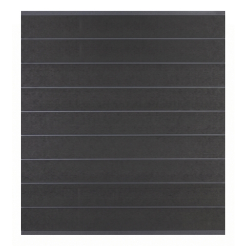 Elephant Steckzaun Modular EVO 200 WPC anthrazit 180x195cm mit anthr. Leisten