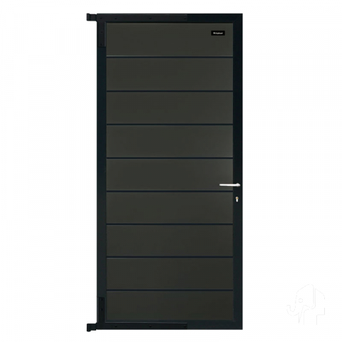 Elephant Zauntor Modular 200 WPC anthrazit 90x197cm inkl. Beschlag