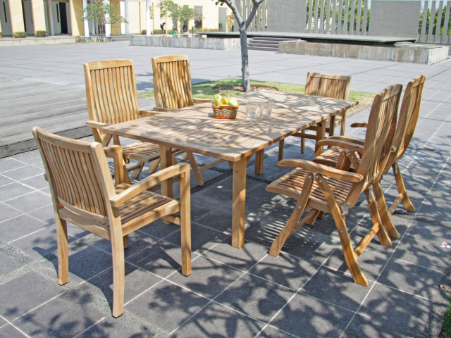 Zebra Gartenmöbel-Set Bueno-Brasilia