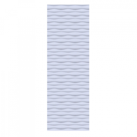 System Flow Gitter 2745 silber, 60x180cm