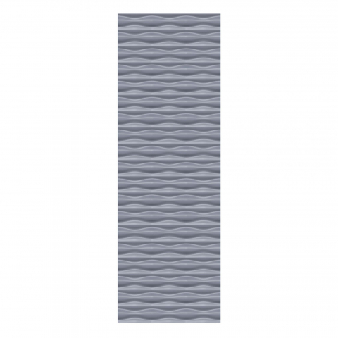 System Flow Rechteck 2744 silber, 60x180cm