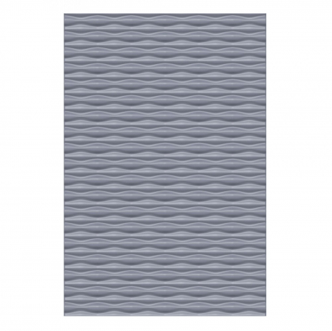 System Flow Rechteck 2743 silber, 120x180cm
