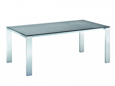 Niehoff Newport Tisch verlängerbar 100x200cm, HPL Beton-Design