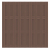Sichtschutz Jumbo WPC braun 1290 - 179x179cm