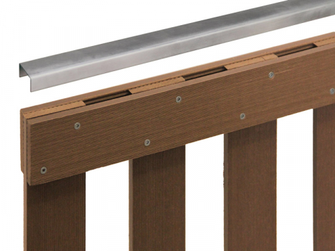 Raja WPC Vorgartentor 2629, braun - 101,5x85cm