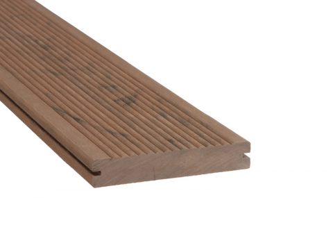 DreamDeck BiColor WPC Terrassendiele - 21x125mm mandel