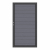 System WPC Tor anthrazit 2499, DIN links - H:180cm, Anthrazitrahmen, Sonderbreite
