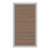 System WPC Tor mandel 2499, DIN links - H:180cm, Silberrahmen, Sonderbreite