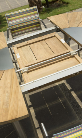 Zebra Gartenmöbel-Set Catax-Rovex stripe