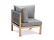 Best Madagaskar Lounge Eckteil inkl. Polster 74x74x84cm