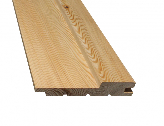 Fassadenprofil 27x140mm gehobelt Bodendeckelschalung kanadische Lärche
