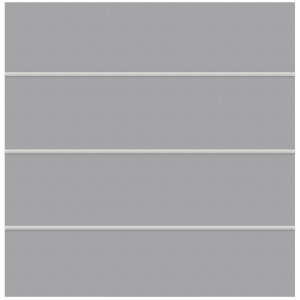 System Board XL Zaunfeld-Set titangrau 2801<br>178x180cm