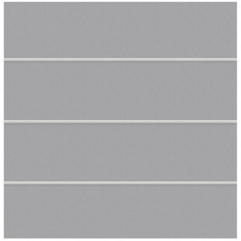 System Board XL Zaunfeld-Set titangrau 2801 178x180cm