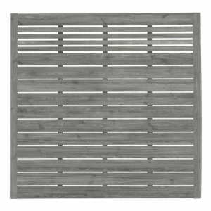 Zaun Sina 51203 180x180cm mit Gitter Kiefer kdi grau