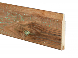 Gardo Profilbrett Kiefer Kdi braun 180cm, 8er-Set - 2,0x12,0cm