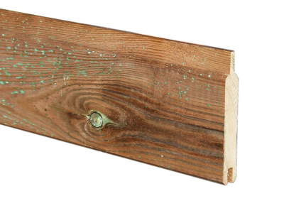 Gardo Profilbrett Kiefer Kdi braun 180cm, 8er-Set<br>2,0x12,0cm
