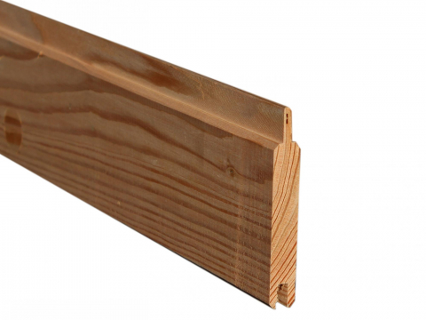 Gardo Profilbrett Lärche natur 180cm, 8er-Set - 2,0x12,0cm