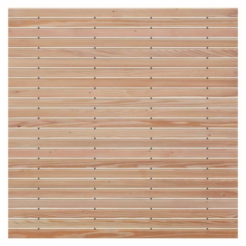 Rhombus Select L&auml;rche natur Steckzaun 180x180cm