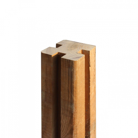 Gardo Systempfosten Kiefer Kdi braun 180cm - 9,0x9,0cm