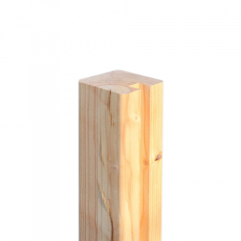 Gardo Endpfosten Lrche natur 180cm - 9,0x9,0cm