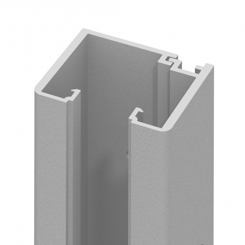 System U-Klemmprofil 2779, silber 105cm