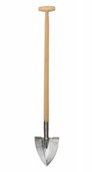 Sneeboer Spitzspaten Esche 4601-212804 mit Tritt, D-Griff