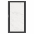 System Board Tor marmor 2769, DIN links - H:180cm, Anthrazitrahmen, Sonderbreite