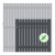 Squadra Tor anthrazit 2561, DIN links - H:180, Sonderbreite