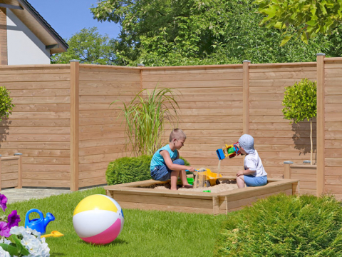 Gardo Rankelement Lärche natur 180x23cm