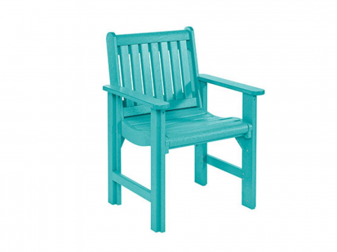Muskoka Generation Line Dining Arm Chair C12, Turquoise