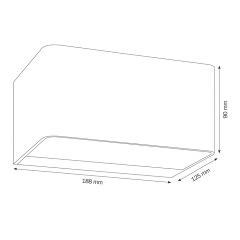 LCD Wandleuchte 5042 Graphit