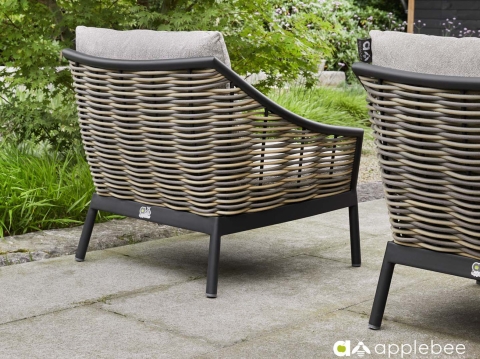 Apple Bee Milou Loungesessel schwarz