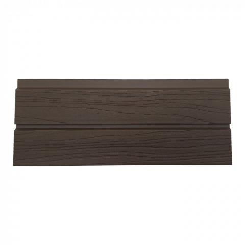 Elephant Steckzaun Set Rhombus WPC ipe co-extrudiert Leisten Schwarz