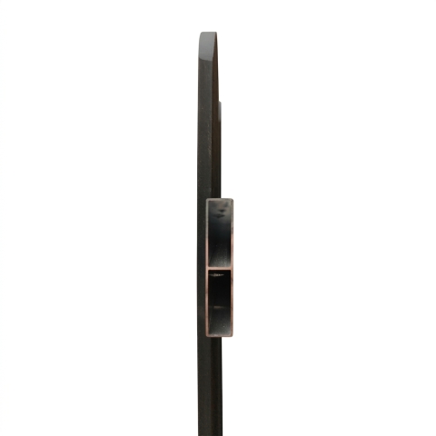 Elephant Classic-Vorgartenzaun anthrazit WPC abgerundet 180x80cm
