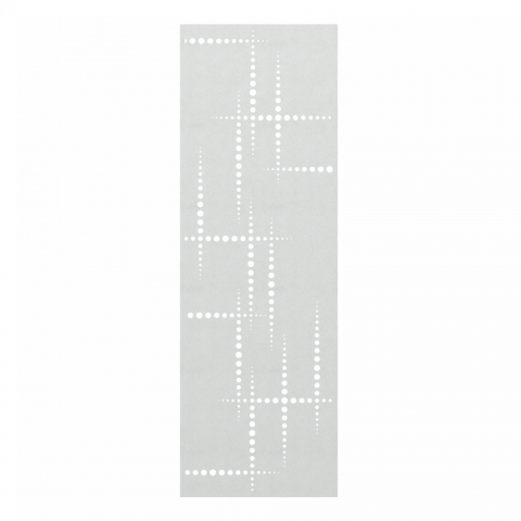 System Designgitter Puls 2833 Edelstahl, 60x180cm