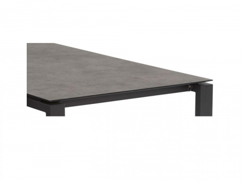 4Seasons Goa Tischplatte 160x95cm, HPL dark grey