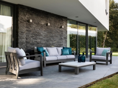 Apple Bee Delgado Lounge-Set Aluminium anthrazit Apple Bee Delgado Lounge-Set Aluminium anthrazit