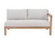 Apple Bee Frejus Element links Teak, 153x81x66cm